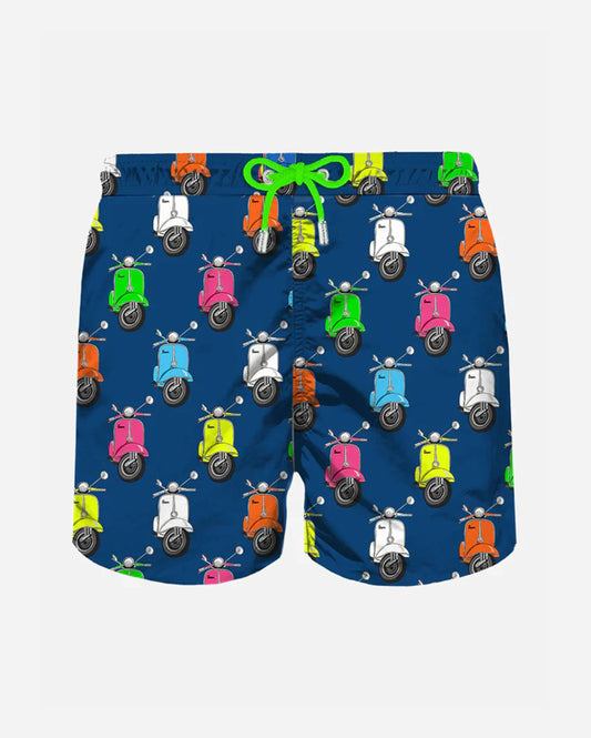 SHORTS DE PLAYA MC2 VESPA PARTY