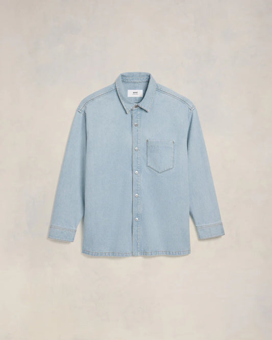 CHAQUETA AMI PARIS OVERSIZE AVEC DE COEUR EN ME