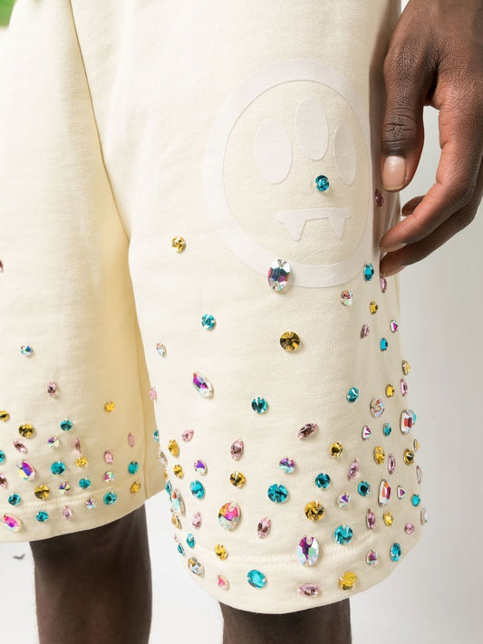 BERMUDA BARROW SHORTS WITH CRYSTAL DETAIL