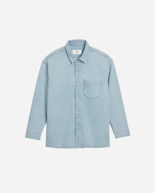 CHAQUETA AMI PARIS OVERSIZE AVEC DE COEUR EN ME