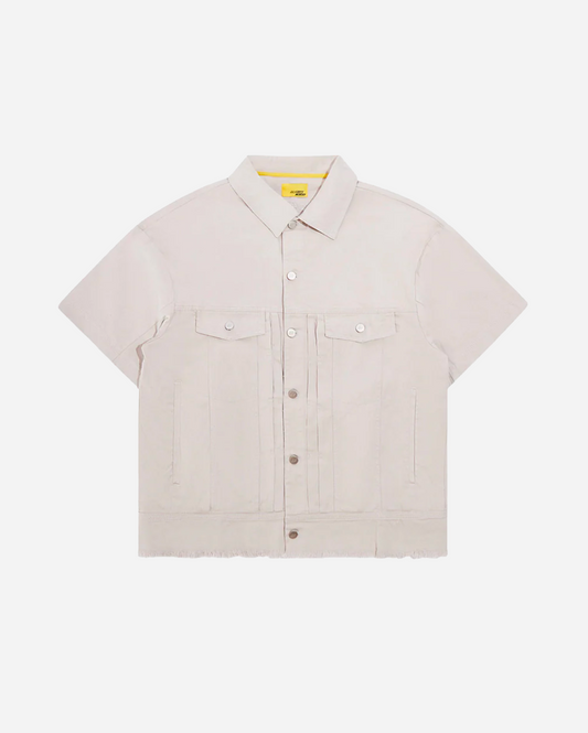 CANVAS SHORT SLEEVE TRUCKER JACKET