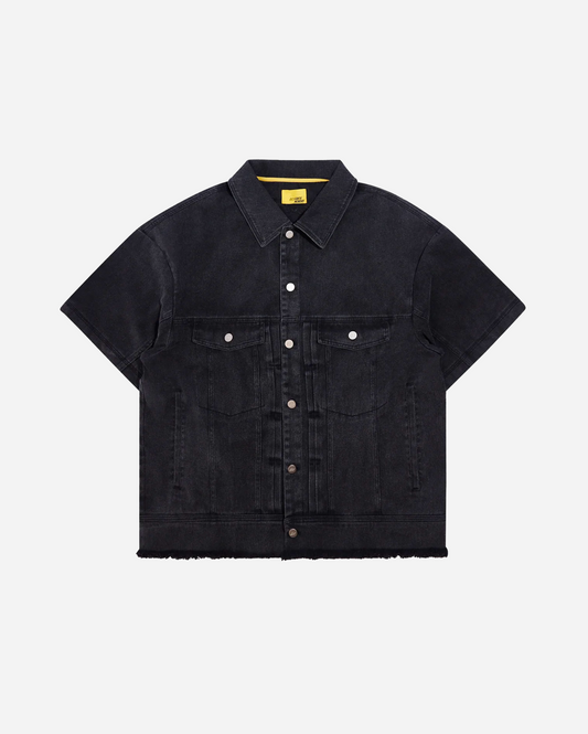 CANVAS SHORT SLEEVE TRUCKER JACKET