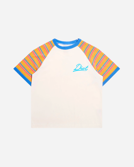 CROCHET RAGLAN TEE