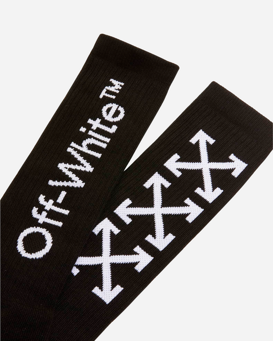 MEDIAS OFF WHITE ARROW MID LENGTH SOCKS