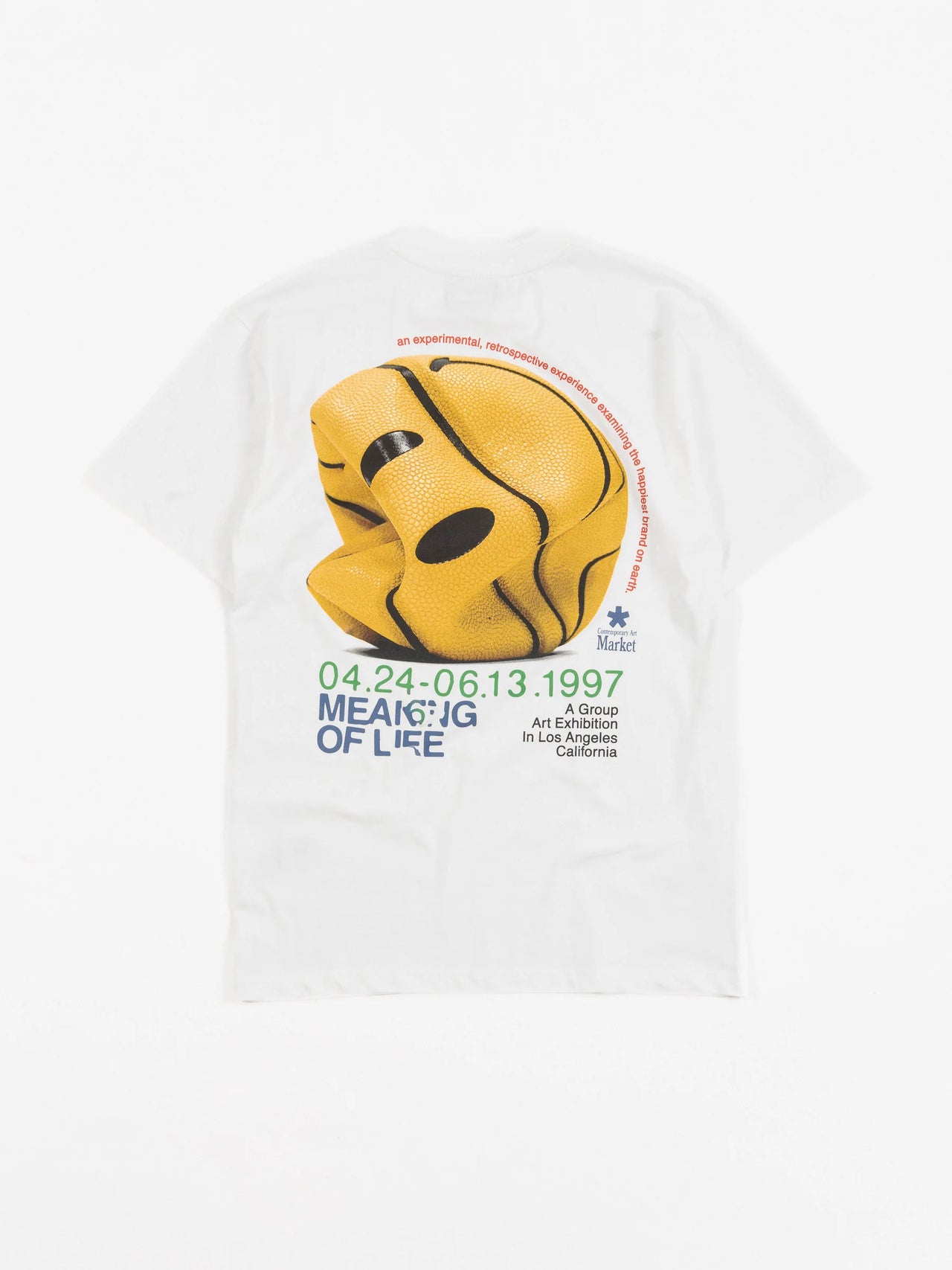 SMILEY CONTEMPORARY ART T-SHIRT