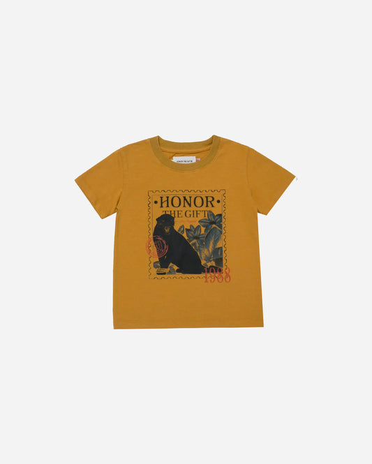 CAMISETA HONOR THE GIFT MUSTARD