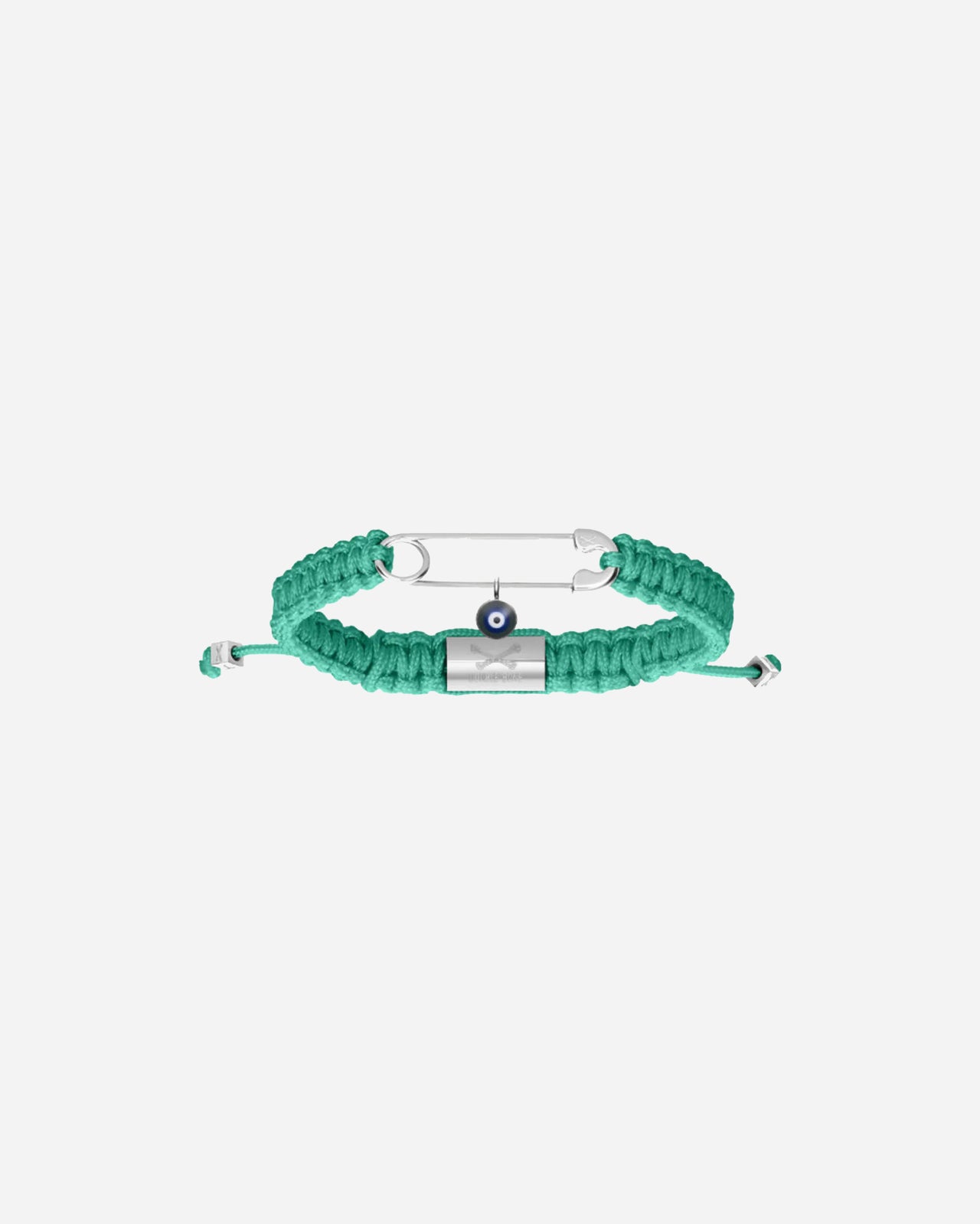 BRAZALETE DOUBLE BONE SAFETY PIN