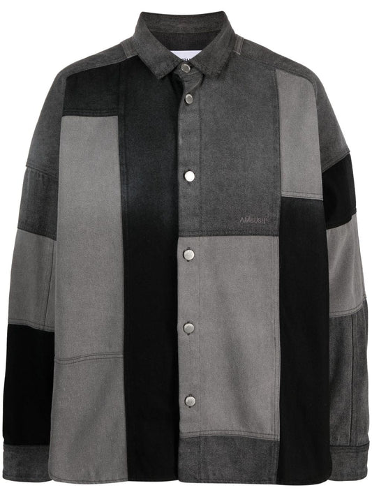 PATCHWORK DENIM SHIRT