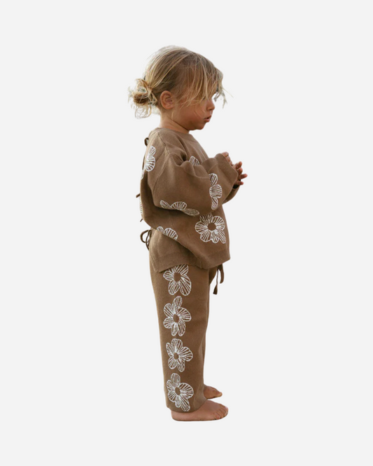 PANTS COCOA FLOWER