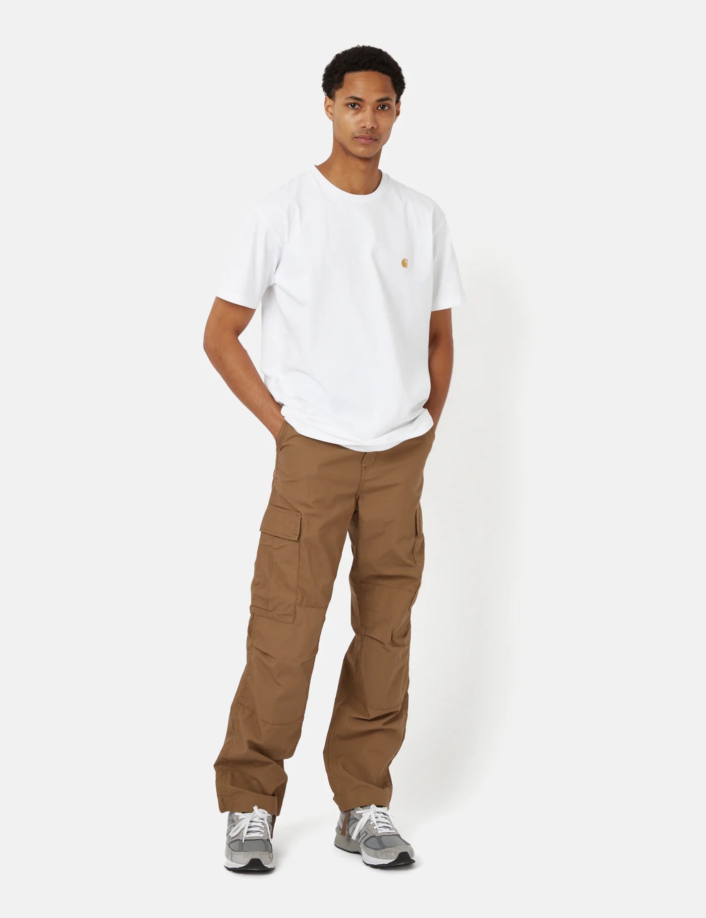 LOGO STRAIGHT CARGO PANT