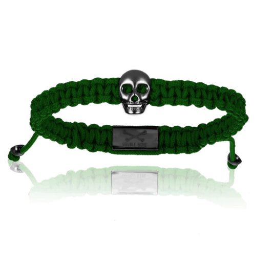 BRAZALETE DOUBLE BONE SKULL