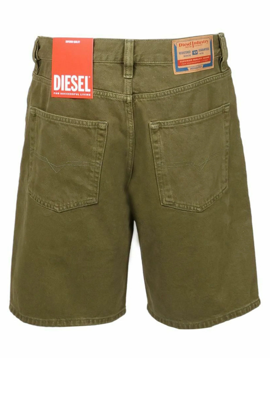 REGULAR DENIM SHORTS