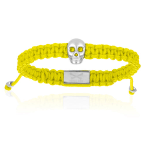 BRAZALETE DOUBLE BONE SKULL