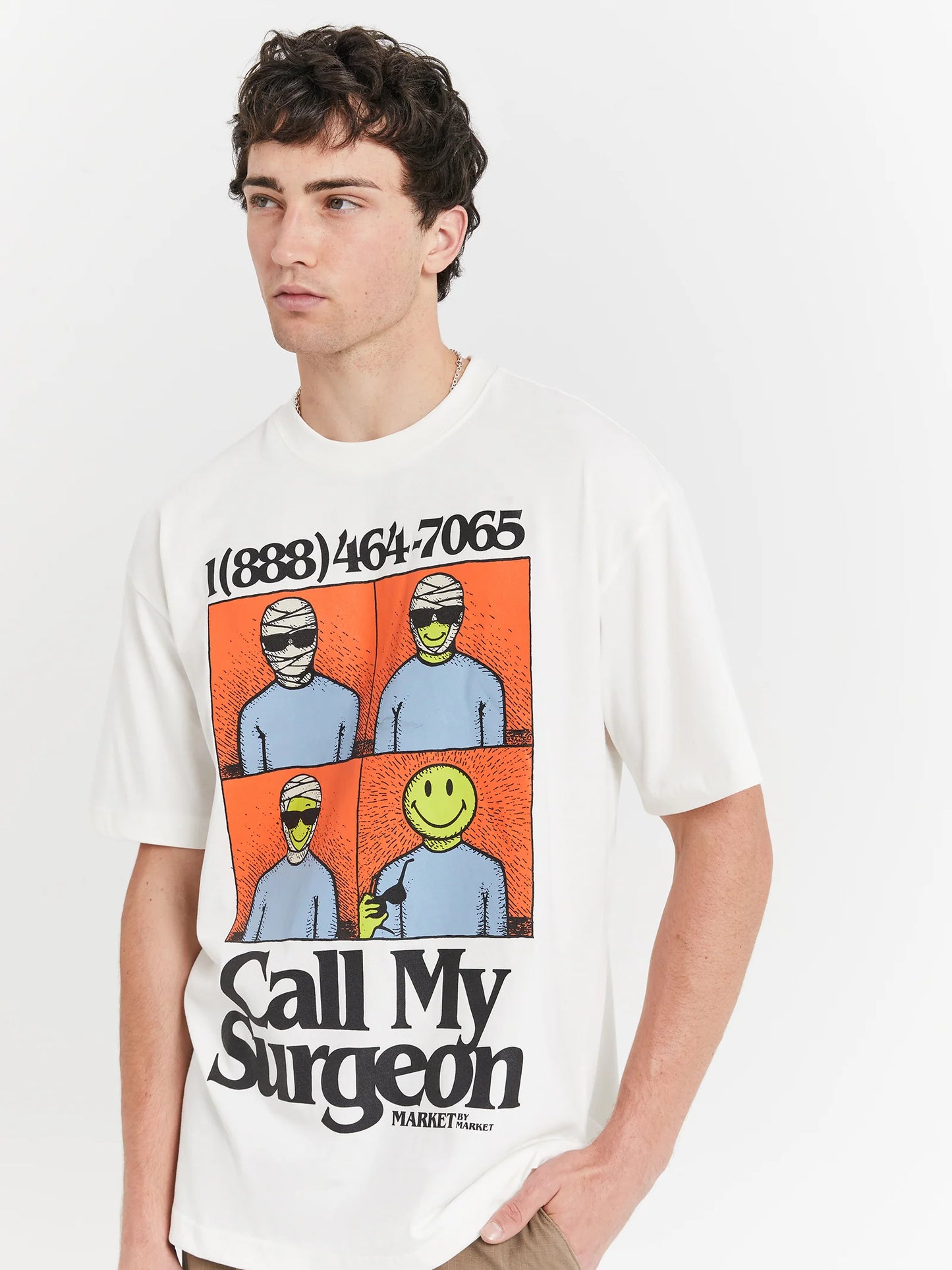 SMILEY CALL MY SURGEON T-SHIRT