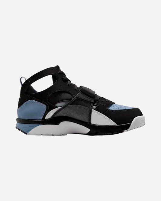 AIR TRAINER HUARACHE "BLACK AND COOL BLUE"