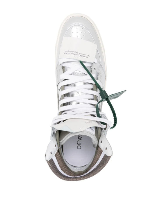 ZAPATOS OFF WHITE OFF COURT FULL METALLI