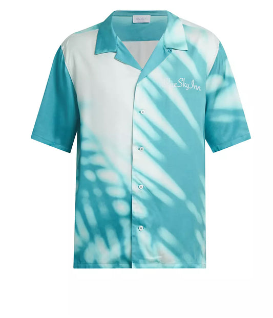 PALM SHADOW BUTTON-FRONT SHIRT
