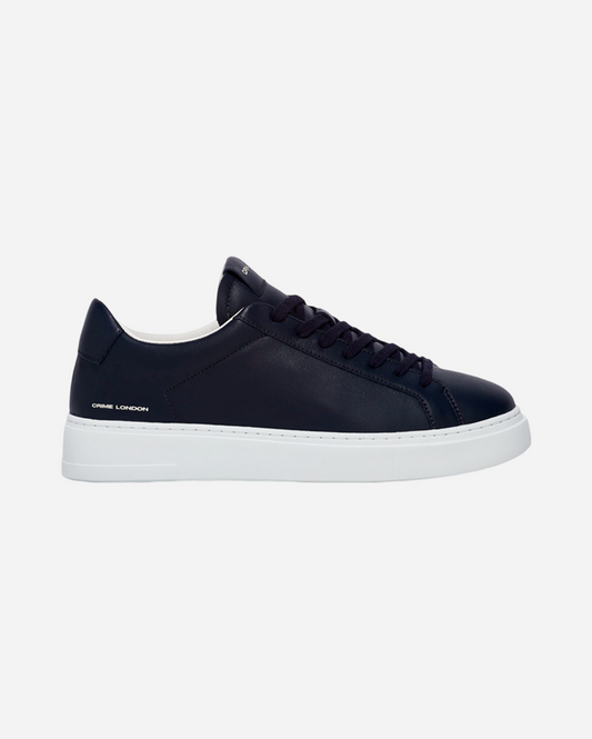BLUE LEATHER SNEAKERS
