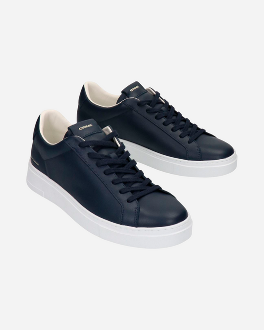 BLUE LEATHER SNEAKERS
