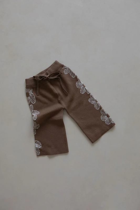 PANTS COCOA FLOWER