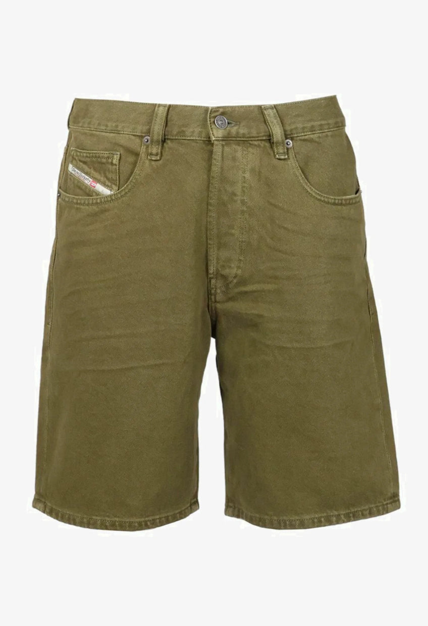REGULAR DENIM SHORTS