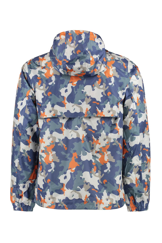 CAMOUFLAGE PRINTED HOODED