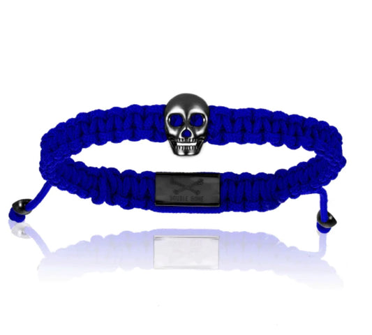 BRAZALETE DOUBLE BONE SKULL