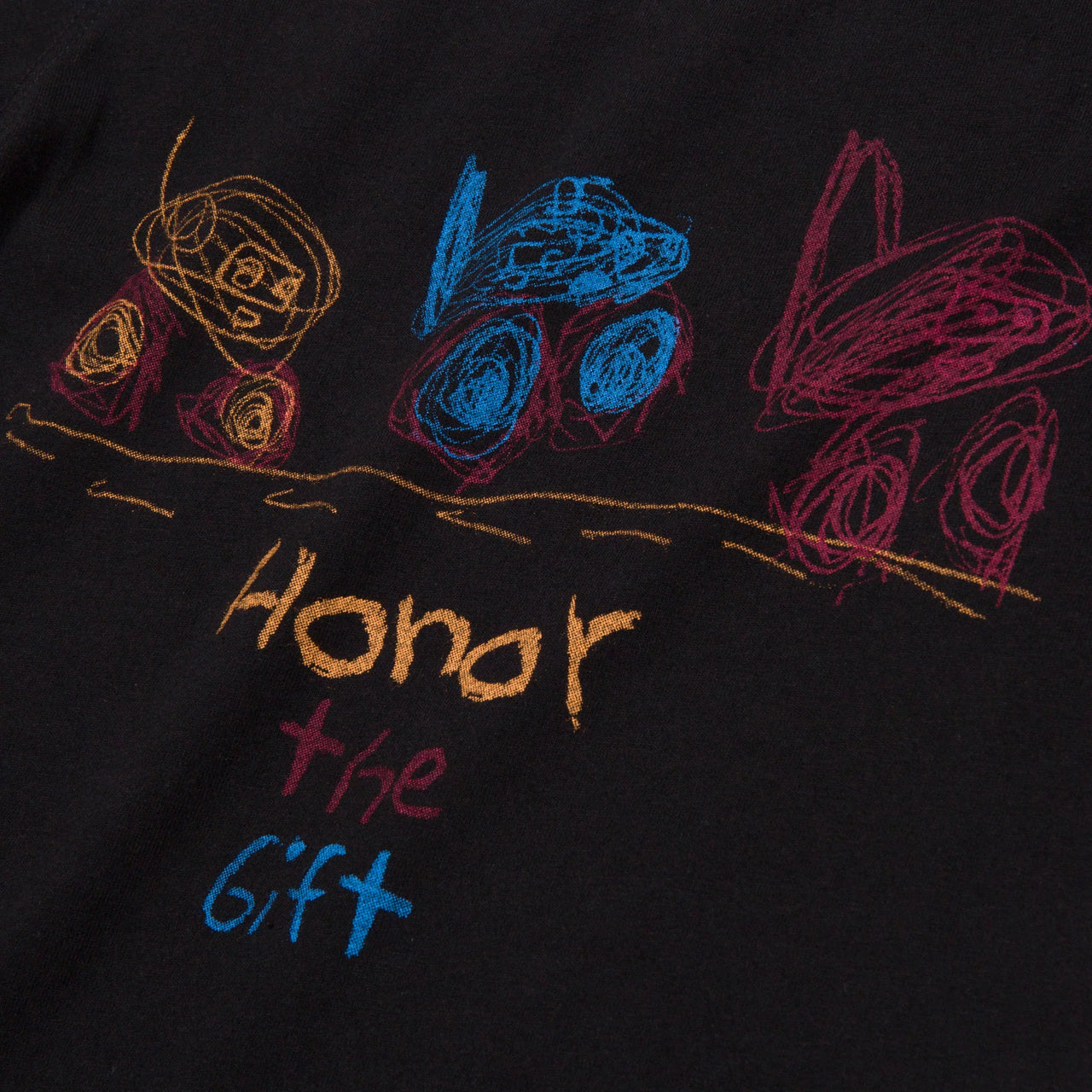 KIDS FAST CARS T-SHIRT  BLACK