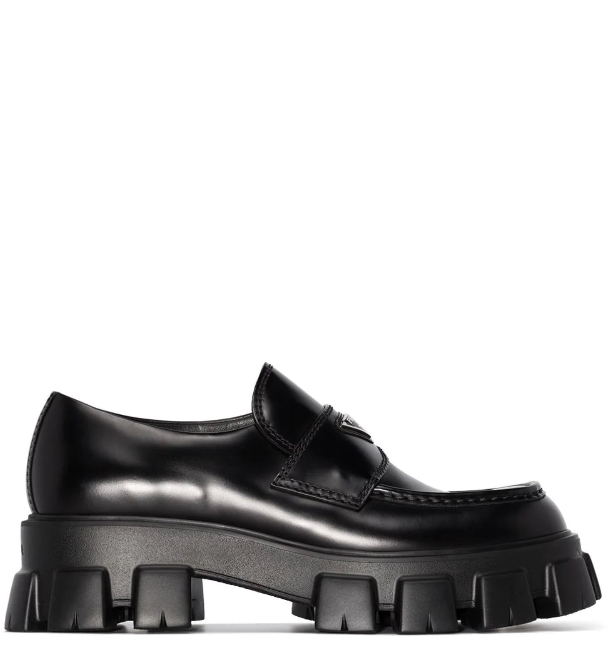 MONOLITH BRUSHED LEATHER LOAFER