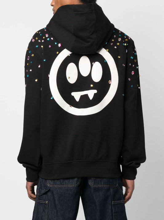 CRYSTAL EMBELLISHED HOODIE