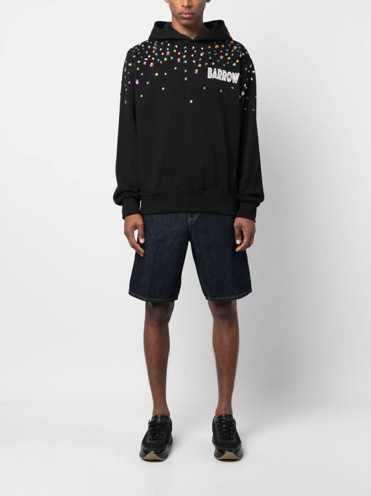 CRYSTAL EMBELLISHED HOODIE