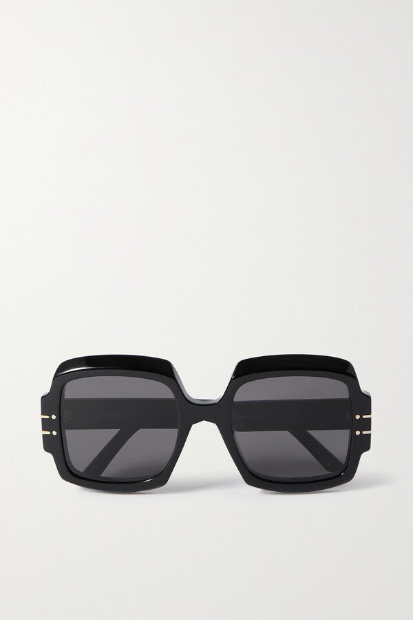 DIOR EYEWEAR SQUARE-FRAME OVERSIZED SUNGLASSES