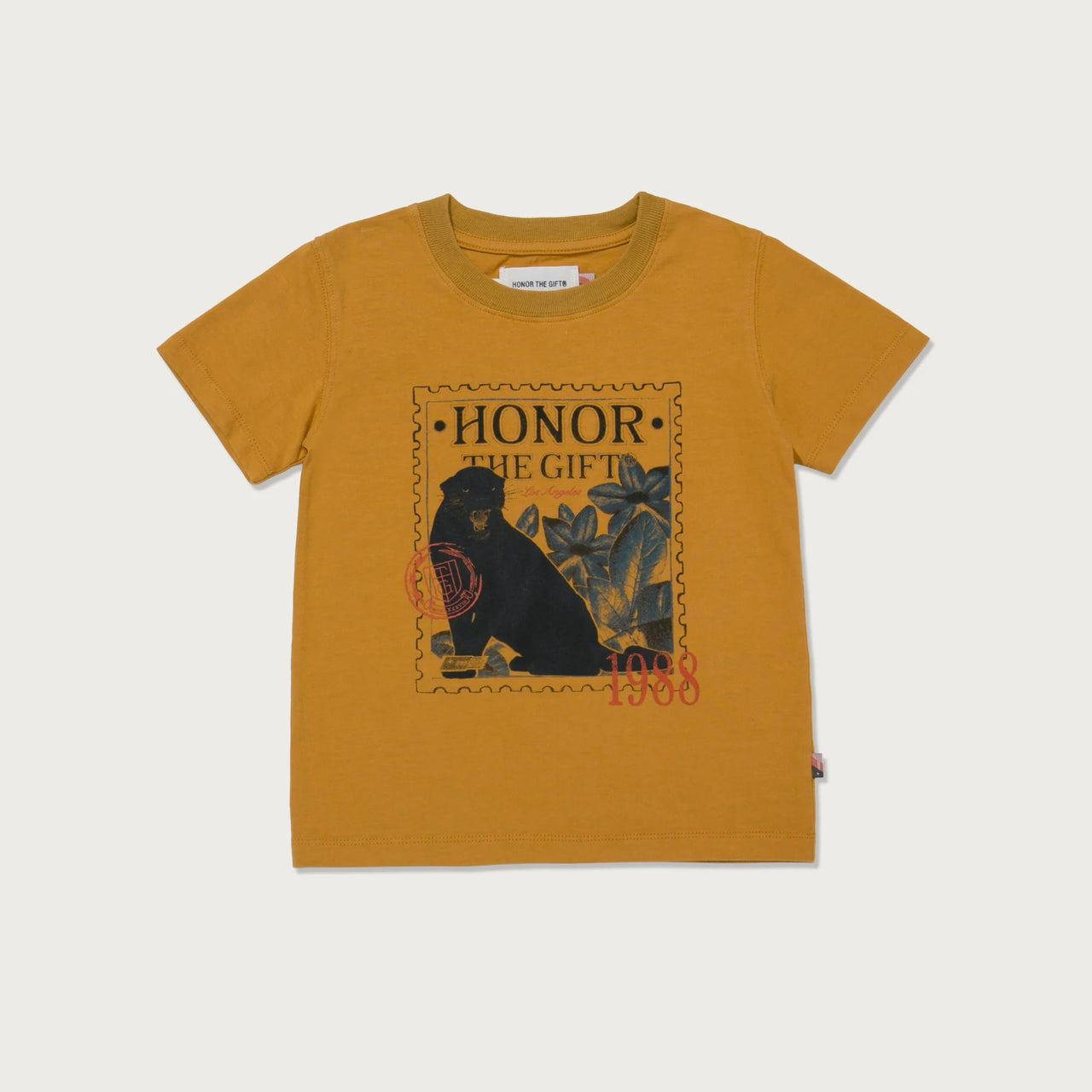 CAMISETA HONOR THE GIFT MUSTARD