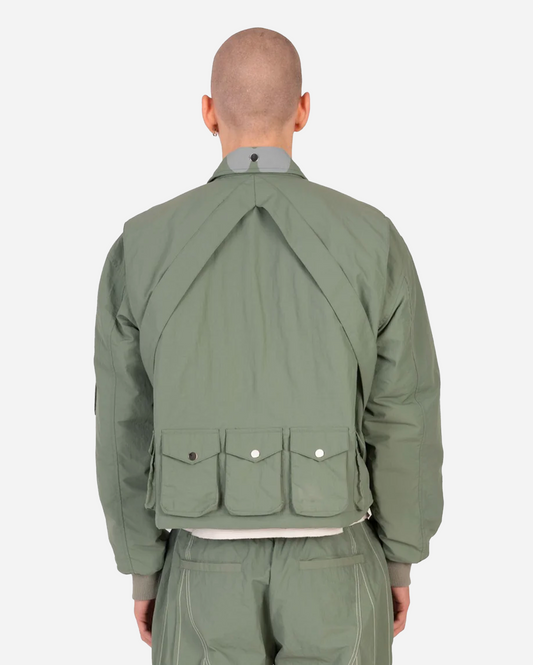 PARACHUTE OVERSIZED BOMBER JACKET