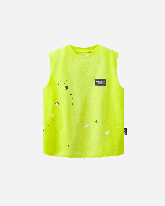 MONO SPLAH SLEEVELESS SHIRT