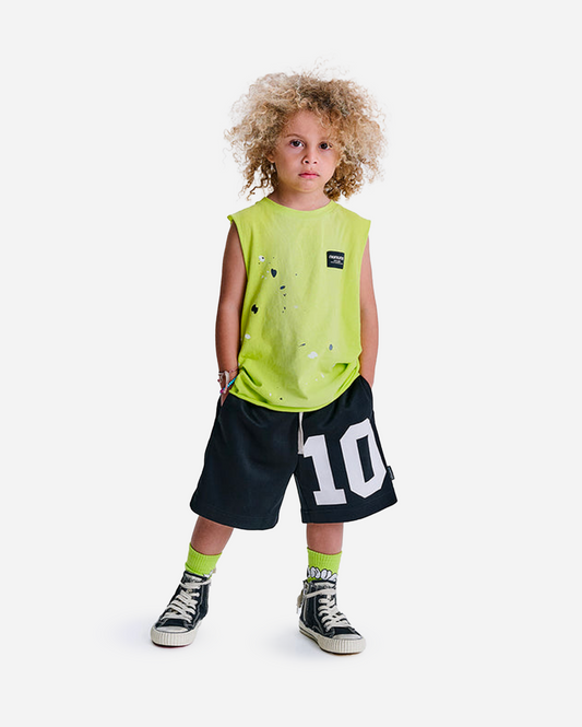 MONO SPLAH SLEEVELESS SHIRT