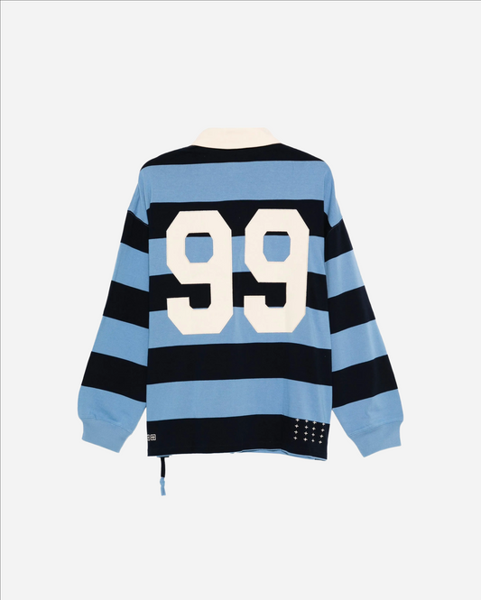 RUGGED RUGBY JERSEY FADED ICE