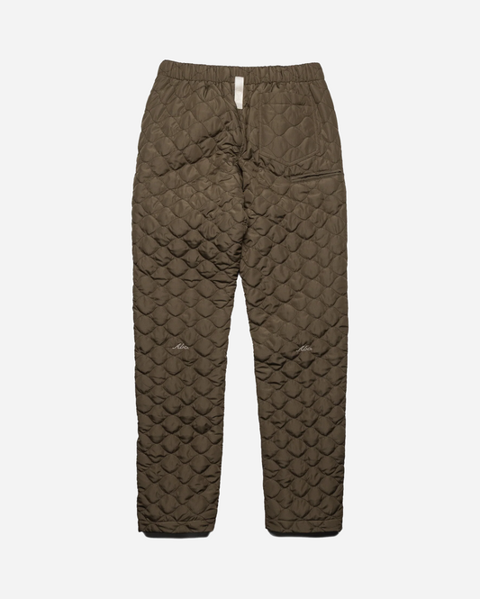 QUILTED NYLON STUDIO PANT