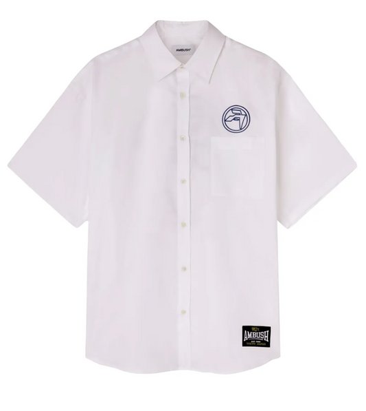 LOGO-EMBROIDERED COTTON SHIRT