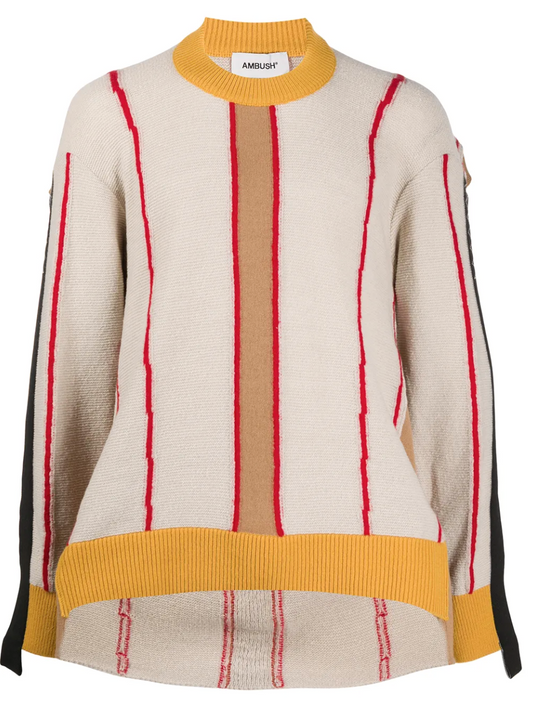 DECONSTRUCTED CREWNECK SWEATSHIRT