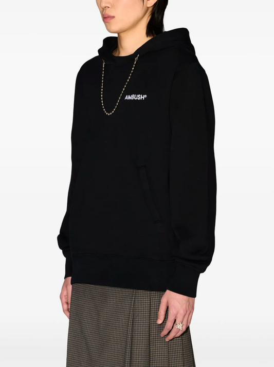 BALL CHAIN DETAIL HOODIE