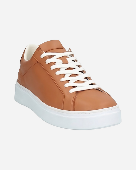 TAN LEATHER SNEAKERS