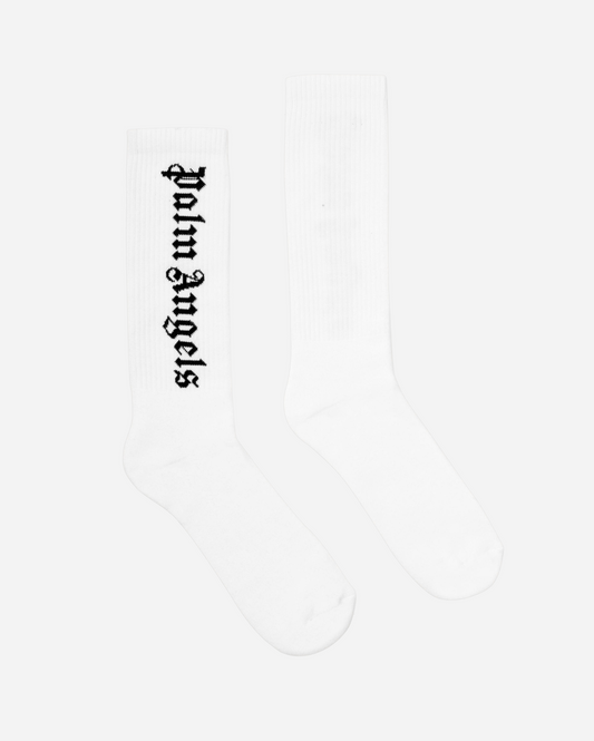 MEDIAS PALM ANGELS VERTICAL LOGO SOCKS IN WHITE