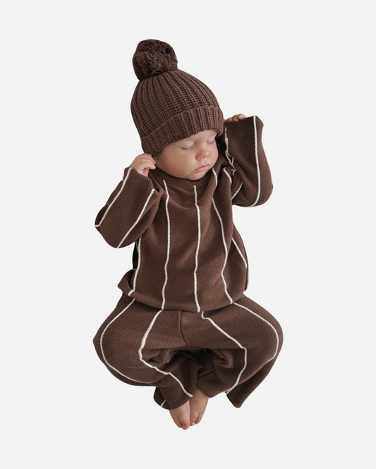 PANTS CACAO STRIPE