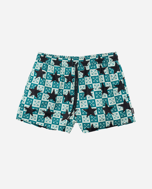 SHORTS OFF WHITE STARS AQ