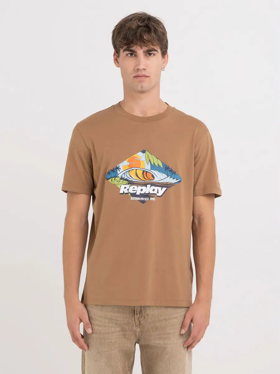 REPLAY SURF T SHIRT
