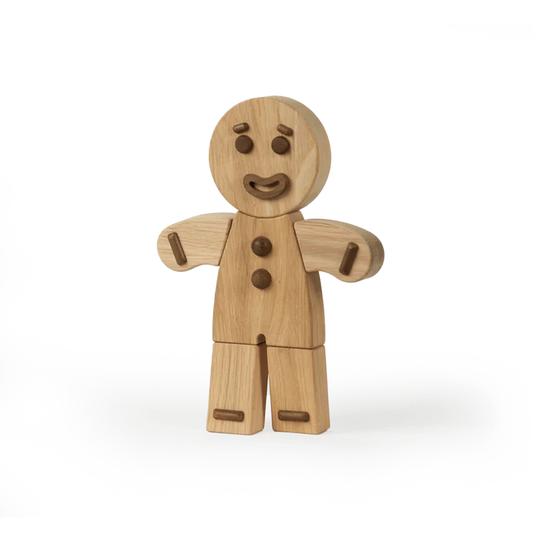 GINGERBREAD MAN OAK LARGE