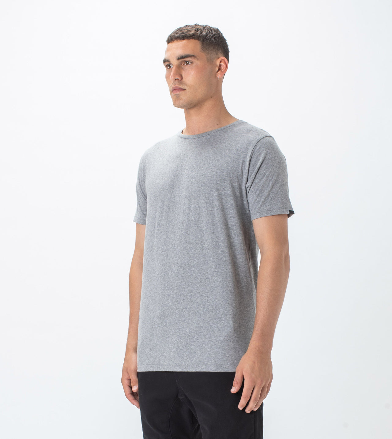 ZANEROBE FLINT TEE GREY MARLE
