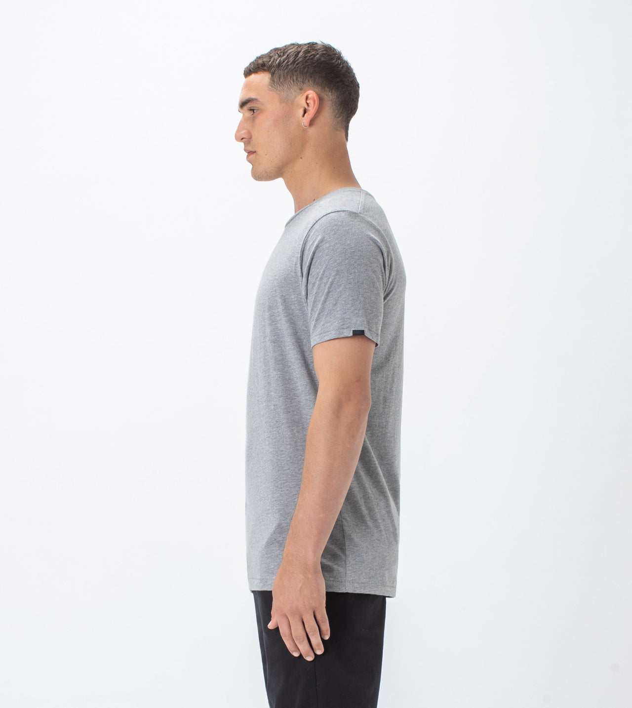ZANEROBE FLINT TEE GREY MARLE