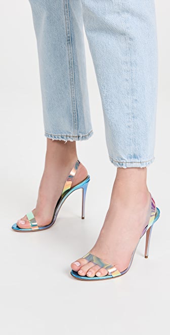 SO NUDE PLEXI SANDAL